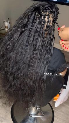 Human braiding hair Mermaid Braids, Diy Hair Wig, Human Hair For Braiding, Soft Locs, Butterfly Locs, Hair Braider, Cute Box Braids Hairstyles, Hair Techniques, Protective Hairstyles Braids