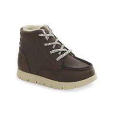 PRICES MAY VARY. Toddler's classic brown boots with all the modern comforts Easy-on design Comfy memory foam footbeds Convenient wipe-clean material Everyday durability Toddler Boots, Classic Brown, Toddler Boy Shoes, Kids Luggage, Luxury Store, Sherpa Lined, Toddler Fashion, Shop Clothing, Pharmacy Gifts