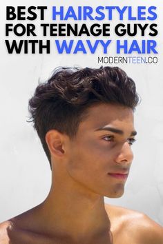 15 hairstyles for teenage guys with wavy hair #besthairstyles #teenageguys #wavyhair #wavyhairstyles #hairstyles #menshairsttyles #teenageboys #wavy #teenageboywithwaves #wavyhairstyling #stylewavyhair #besthairstylesforteenageguys teenage boy hairstyles wavy#boyhair #boysstyle #kidshair #trendyboys #coolhair #boyscut #hairstyleideas #littleman #hairinspo #boysfashion Guys With Wavy Hair, Haircut For Wavy Hair, Boys Haircuts Curly Hair, Mens Haircuts Wavy Hair, Hairstyles For Teenage Guys, Boys Curly Haircuts, Teen Haircuts, Young Men Haircuts, Teen Boy Haircut