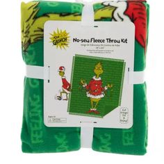 two green and yellow dr seusst towels with the words, no seusst fl