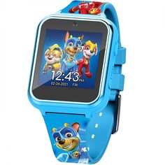 a kid's smart watch with paw patrol on the screen