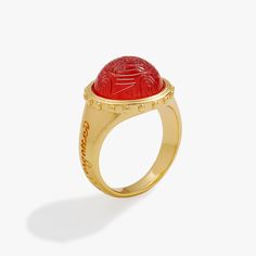 HARRY POTTER™ Remembrall Ring – ALEX AND ANI Red Hallmarked Rings As A Gift, Gryffindor Ring, Antique Red Ring Gift, Harry Potter Fidget Ring, Retro Red Ring Jewelry, Harry Potter Ring, Neville Longbottom, Resin Model, Harry Potter 2