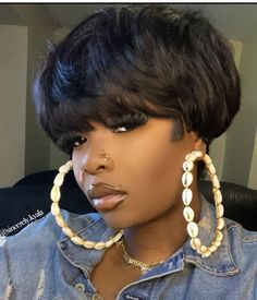 Black Hair Quick Weave, 27 Piece Hairstyles, Short Platinum Blonde Hair, Fav Hairstyles, Short Weave Hairstyles, Fresh Cuts, Sassy Style, Tapered Natural Hair, Short Hair Images