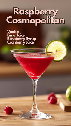 Raspberry Cosmopolitan Refreshing Rum Cocktails, Cranberry Cocktails, Cosmopolitan Cocktail Recipes, Cosmopolitan Cocktails, Cosmopolitan Recipe, Minimal Bar, Vodka Cocktails Easy, Vodka Recipes Drinks, Summer Vodka Cocktails