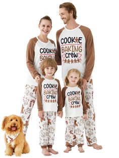 PRICES MAY VARY. Festive, Holiday-Inspired Design. This family christmas pajamas matching sets features classic Christmas long-sleeve Cookie Baking tops and printed pants, make these Pj's perfect for Christmas festivities MATCHING PAJAMAS SETS ARE SOLD SEPARATELY. Please purchase each size individually. Styles for the Whole Family. Christmas pajama sets for family comes in sizes for adults, kids, toddlers and infants onesie for a picture-perfect matching look during the holidays Soft and Comfort Christmas Pjs Matching, Family Christmas Pjs, Christmas Pajamas For Family, Family Matching Christmas Pajamas, Christmas Family Pajamas, Pjs Matching, Family Matching Pjs, Christmas Pjs Family, Pajamas Matching