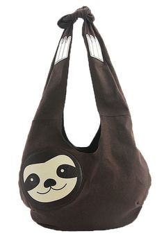 Sleepyville Critters Hang Loose Sloth Shaped Hobo Shoulder Bag Purse – moodswingsonthenet Sloth Bag, Sloth Stuff, Sloth Life, Sloth Lovers, Baby Sloth, Cute Sloth, My Spirit Animal, How To Make Handbags, Womens Purses