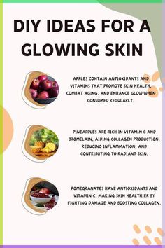 Glowup Skincare, Healthy Skin Diet, Food For Glowing Skin, Fruit Health, Foods For Healthy Skin, Skin Diet, Clear Healthy Skin, Boost Collagen, Fluffy Puppies