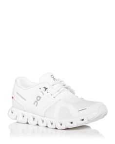 On Women's Cloud 5 Low Top Sneakers On Cloud 5 Womens, All White On Clouds, Womens On Clouds, White On Cloud Shoes, White On Clouds, On Clouds Shoes, Oncloud Sneakers, On Cloud Nova, Oc Shoes