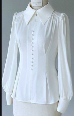 Elegant Shirts For Women Classy, Blouse Diy, Stylish Short Dresses, Fancy Dresses Long, Women Dresses Classy, Modest Dresses Casual, Fashion Top Outfits, Pattern Dress Women