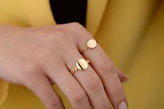 Our personalized rings are 14k solid gold. It has two style options; gold curb chain shank, rose gold curb chain shank, and gold straight shank. It fits your all outfit at any time of the day. Also, it can be used as a joint ring. You can enter the name, initial, date, or whatever you want on the personalization box. Your name is engraved with a special laser. ( You can see the example of a ring that is engraved with a special laser in the photos.) Please write to us, if you want rose gold curb Modern Curb Chain Jewelry As A Gift, Modern Gold Plated Chain Ring As Gift, Modern Gold Plated Chain Ring For Gift, Modern Ring With Adjustable Chain For Gift, Yellow Gold Sterling Silver Rings With Adjustable Chain, Formal Tarnish Resistant Chain Ring, Classic Rings With Adjustable Chain, Gold Ring With Curb Chain Detail As Gift, Gold Curb Chain Ring As Gift