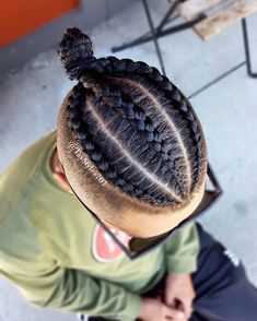 Braids For Boys, Braided Hairdo, Mohawk Hairstyles, Braided Ponytail Hairstyles, Two Braids