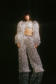 Disco Jungle, Mens Poses, Beyonce Concert Outfit, Beyonce Concert, Disco Queen, Embellished Crop Top, Spring 2023 Ready To Wear, Disco Fashion, Character Clothing