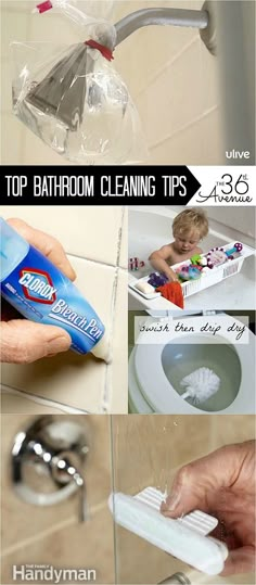 bathroom cleaning tips that are easy to use