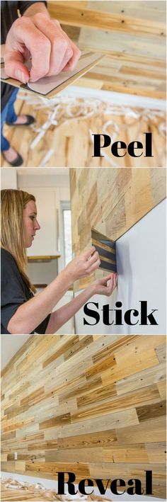 how to install peel and stick wood flooring