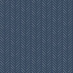 a blue and white herringbone pattern with diagonal lines on the bottom half of it