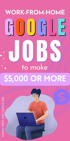 google jobs for money Teenager Jobs, Under The Table Jobs, Jobs Without A Degree, Weekend Jobs, Work For Hire, Legit Online Jobs, Work From Home Companies