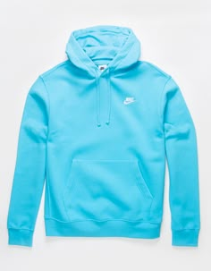 Blue Nike Hoodies, Cute Sweatshirts Nike, Colorful Nike Hoodies, Light Blue Nike Sweatshirt, Teal Nike Hoodie, Light Blue Nike Hoodie, Nike Hoodie Colors, Cute Nike Hoodies