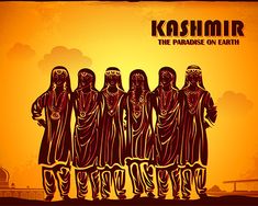 kashmar the paradise on earth album cover art stock photo image and royalty illustration