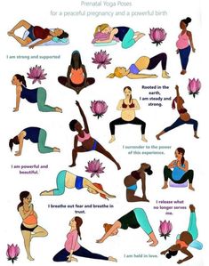 yoga poses for pregnant women and their positions