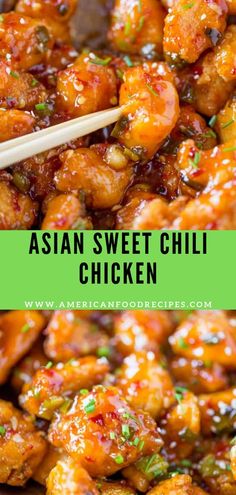 Asian Sweet Chili Chicken, Chili Chicken Recipe, Sweet Chilli Chicken, Sweet Chili Chicken, Resep Pasta, Chili Chicken