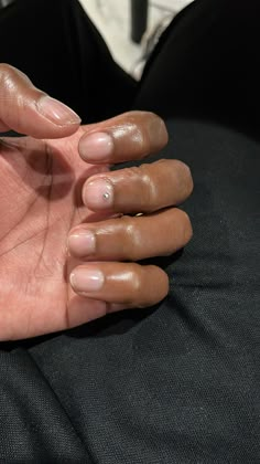 Men With Black Nails, Black Fingernails Men, Black Man Manicure, Black Nail Polish Men Aesthetic, Clear Gel Nails, Hard Gel Nails, Black Skin Care