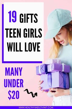 Here are some cheap Christmas or birthday gift ideas for a teenage girl! Many of these top gifts are under $10. Whether your girl is turning 13 or 18, there is something here she will love! These are cool enough and unique enough to please a teenager, but they are also very inexpensive. I have already bought #2 for my daughter and #9 for myself!! #HealthyandLovinIt #giftsforteens #cheapgiftsideas Frugal Homemaking, Unique Gifts For Girls, Small Birthday Gifts, Teen Friends