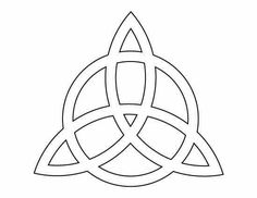 an image of a celtic knot design