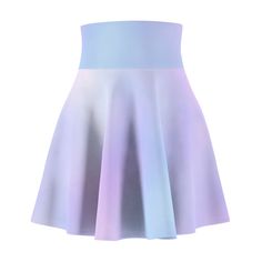 A versatile fit AOP skater skirt with a cozy, soft touch and a casual look. Inspired by the freedom of creativity, it will instantly become your everyday favorite. .: 95% Polyester 5% Spandex .: Versatile fit .: Printed on care label in black color .: White thread color .: Assembled in the USA from globally sourced parts Womens Skirts, Blue Lavender, Rose Pastel, Care Label, Pastel Pink, Skater Skirt, Pink Blue, Casual Looks, Black Color