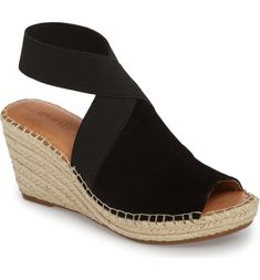 Designer Espadrilles, Comfortable Wedges, Cute Wedges, Shoes On Sale, Black Espadrilles, Espadrille Wedge, Comfort Shoes, Wedge Espadrille