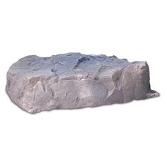 a large rock is shown on a white background