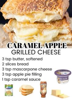 grilled cheese sandwich recipe with three ingredients