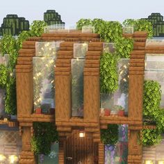 Beekeepers House Minecraft, Bee Sanctuary Minecraft Build, Minecraft Trophy Room, Bee Sanctuary Minecraft, Minecraft Bee Sanctuary, Bee Sanctuary, Minecraft Build Hacks, Minecraft Bee, Modern Minecraft Houses