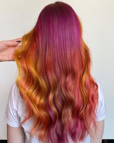 Yellow Hair, Winter Colors, Dyed Hair, Dye, Hair, Pink, Color