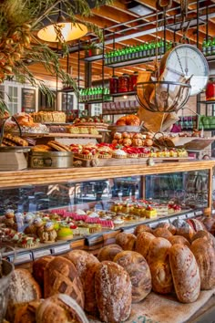 a bakery filled with lots of fresh baked goods