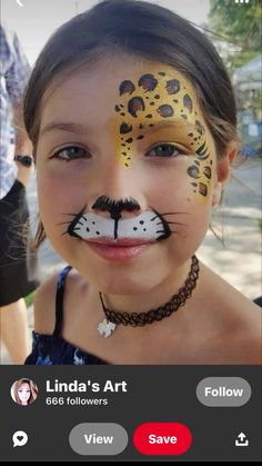 Cheetah Face Paint Kids Easy, Cute Animal Face Paint, Cheetah Face Paint Easy, Farm Face Paint, Cheeta Face Paint, Face Paint Leopard, Gorilla Face Paint, Animal Face Paint Ideas For Kids, Jaguar Face Paint