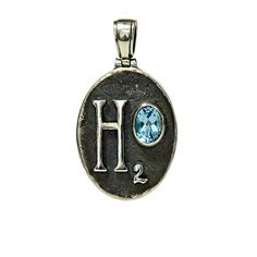 Aquarius H2O Water Symbol Pendant – Environent Jewelry Anastasia Simes H2o Water, Water Symbol, Zodiac Signs Symbols