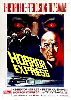 a movie poster for horror express