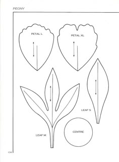 the paper flower is cut out and ready to be used as a crafting project