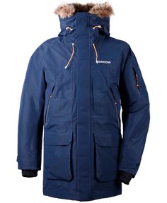 Didriksons Marcel Mens Parka - Navy Mens Parka, Ski Wear, A Love, Puma Jacket, Formula 1, Rugby, Nike Jacket