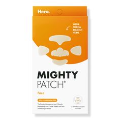 Mighty Patch Face Pore Pimple Patches - Hero Cosmetics | Ulta Beauty Face Mask For Acne, Mask For Acne, Mighty Patch, Nose Pores, Face Pores, Acne Overnight, Pimple Patches, Pimples On Face, Bday Gifts