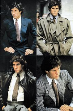 Joe Anderson, 80s Fashion Men, Men In Suits, Fashion 80s, Armani Collection, 80s Mens