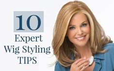 Styling your wig is much easier than you may think. Learn how to style a synthetic wig with Headcovers' 10 expert tips. Read more online now! Rene Of Paris Wigs, Gabor Wigs, Raquel Welch Wigs, How To Wear A Wig, Homemade Facials, Monofilament Wigs, Homemade Face, Promotes Hair Growth, Synthetic Wigs