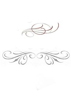 an image of two different designs on white paper