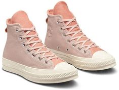 Converse Chuck Taylor All Star 1970s Hi Top Stone Mauve/ Terra Blush – Baggins Shoes Chilly Weather, Stay True, Chuck Taylor, Full Grain Leather, Chuck Taylors