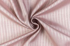 a pink and white striped fabric