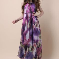 New With Tags. Chicwish Mysterious Purple Floral Maxi Slip Dress. Size: Xs. Everyone’s Going To Want To Know What Your Secret Is When You’re Wearing This Mysterious Purple Floral Maxi Dress. With The Royal-Hued Print, Loose Silhouette And Goddess Maxi-Length, This Is An Easy Breezy Summer Selection. - Round Neckline With String To Reverse - Asymmetric Hemline - Fully Lined - 100% Polyester Please Feel Free To Ask Any Questions! Sleeveless Purple Chiffon Dress, Purple Chiffon Sleeveless Dress, Chic Purple Chiffon Maxi Dress, Purple Chiffon Maxi Dress For Evening, Elegant Purple Chiffon Maxi Dress, Flowy Purple Maxi Dress, Flowy Purple Floor-length Maxi Dress, Flowy Purple Elegant Dress, Elegant Flowy Purple Dress