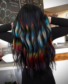 Exotic Hair Color, Vivid Hair Color, Creative Hair Color, Hair Color Crazy, Dyed Hair Inspiration, Pretty Hair Color, Hair Color And Cut, Creative Hairstyles, Hair Dye Colors