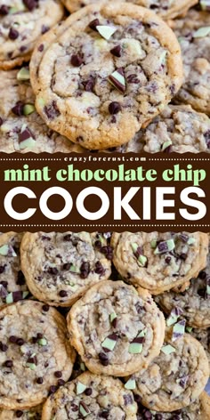 Love the combination of mint and chocolate? These Mint Chocolate Chip Cookies are soft, chewy, and bursting with flavor thanks to mint chips and chocolate chips. Perfect for your Christmas cookie recipes lineup! Chips And Chocolate, Mint And Chocolate, Chocolate Chip Cookie Pie, Mint Chocolate Chip Cookies, Best Chocolate Chip Cookies Recipe