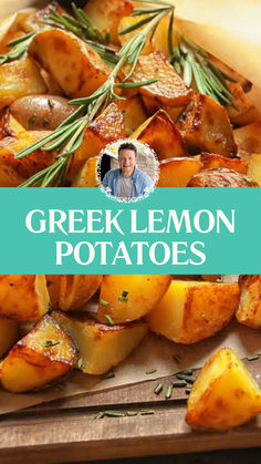 Jamie Oliver Greek Lemon Potatoes Lemony Greek Potatoes, Lemon Greek Chicken And Potatoes, Jamie Oliver Mediterranean Recipes, Jamie Oliver 5 Ingredients Recipes, Lemon Pepper Potatoes, Jamie Oliver Potatoes