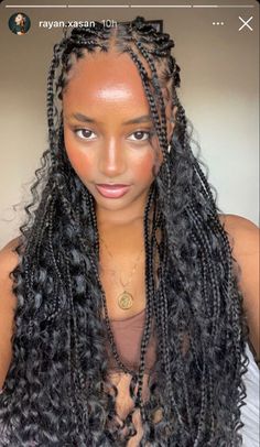 Protective Hairstyles Braids, Pretty Braided Hairstyles, Girls Hairstyles Braids, African Braids Hairstyles, Goddess Braids